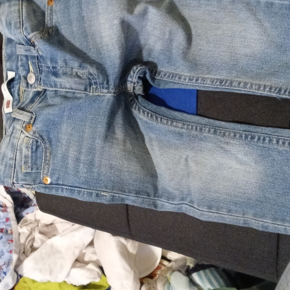 Levi's Other - Levi baby boy denim light blue jeans 18m